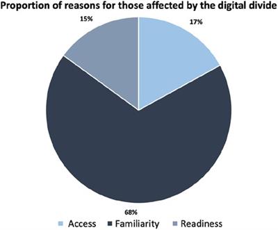 Exploring the digital divide: results of a survey informing mobile application development